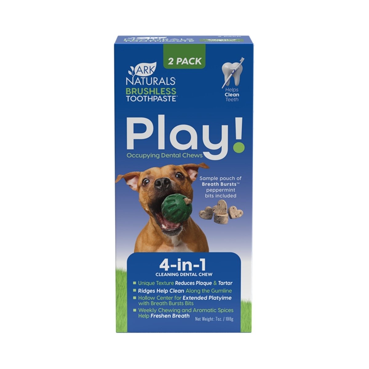 Ark Naturals Dog Brushless Play! 2 Pack - Pets Perfect