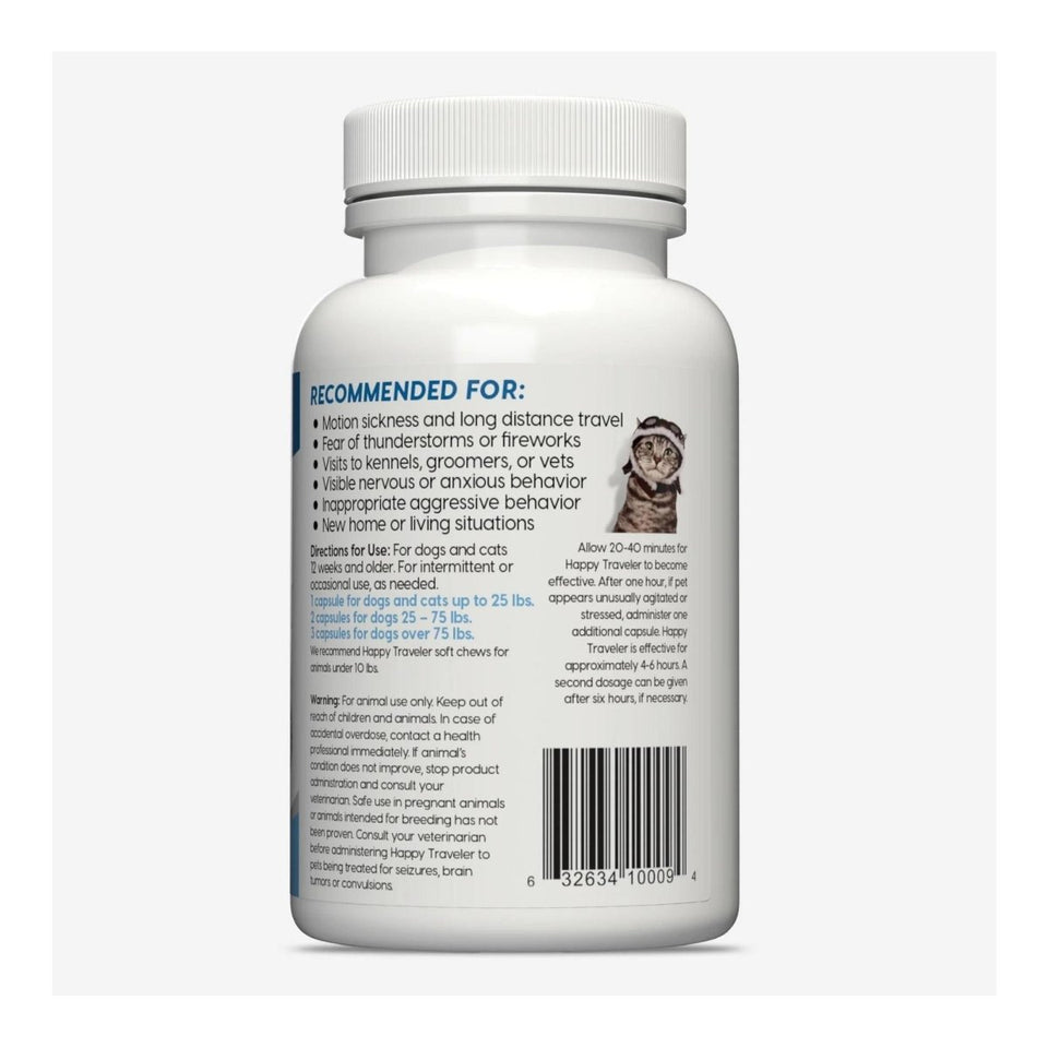 Ark Naturals Happy Traveler Dog And Cat Capsules, 30 Capsules, view 4