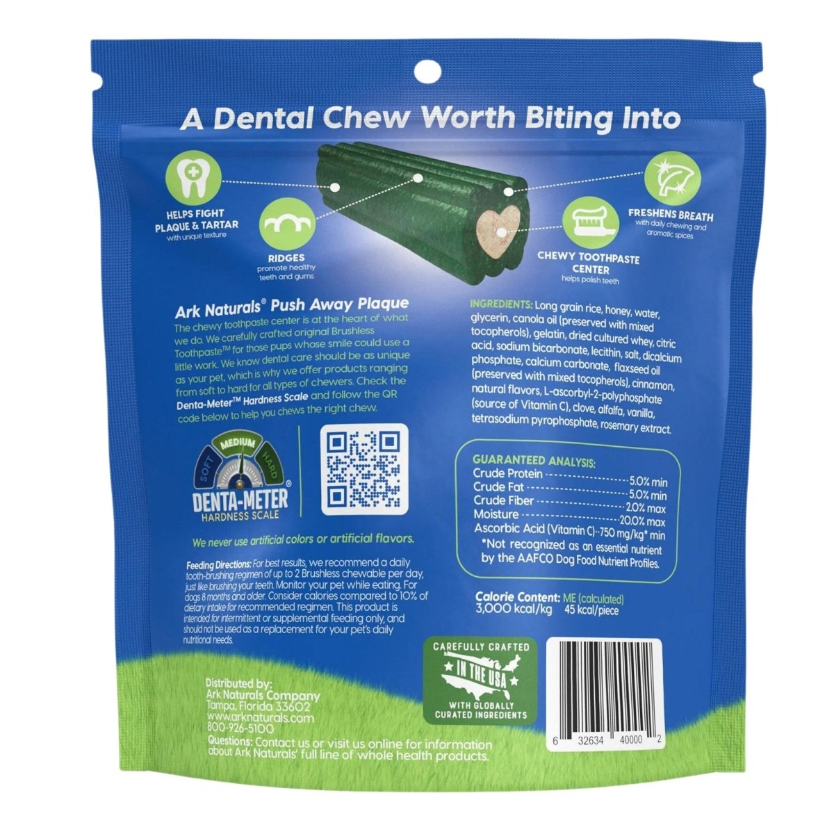 Ark Naturals Breath - Less Brushless Toothpaste Small To Medium Dog Chews, 12 - oz. Bag - Pets Perfect