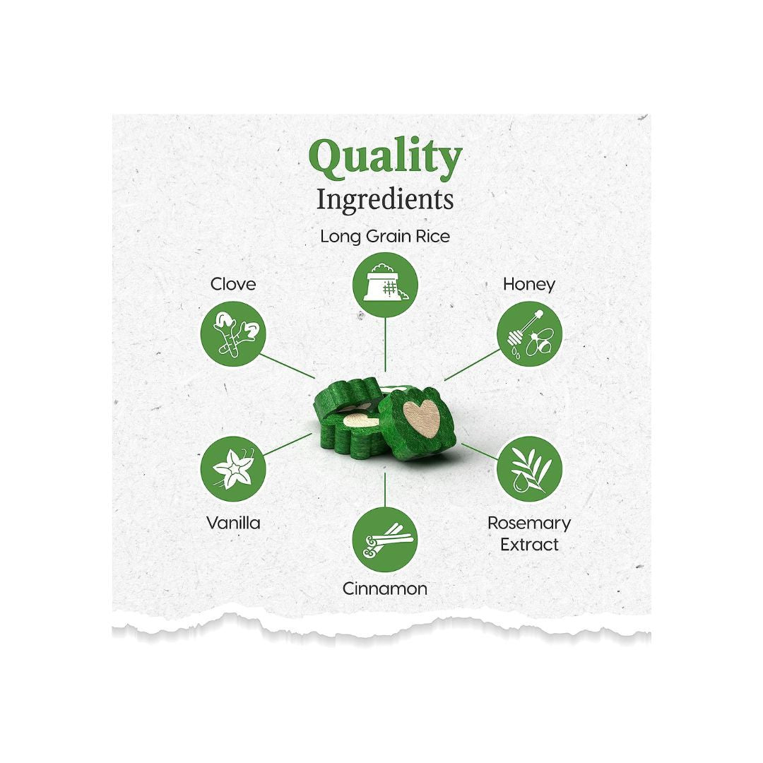 Ark Naturals Breath - Less Brushless Toothpaste Mini Dog & Cat Chews, 4 - oz. Bag - Pets Perfect