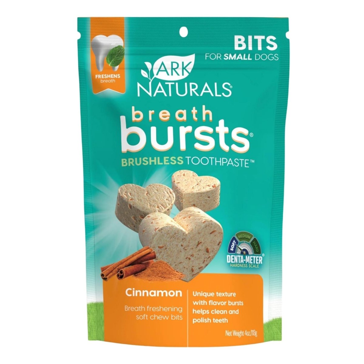 Ark Naturals Dog Breath Bursts Cinnamon Bits 4oz. - Pets Perfect