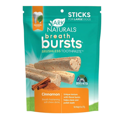 Ark Naturals Dog Breath Bursts Cinnamon Sticks, 10 oz