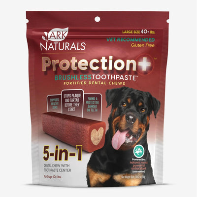 Ark Naturals Protection+ Toothpaste 5-in-1, 1 lb, 2 oz Bag Large Dog Chews