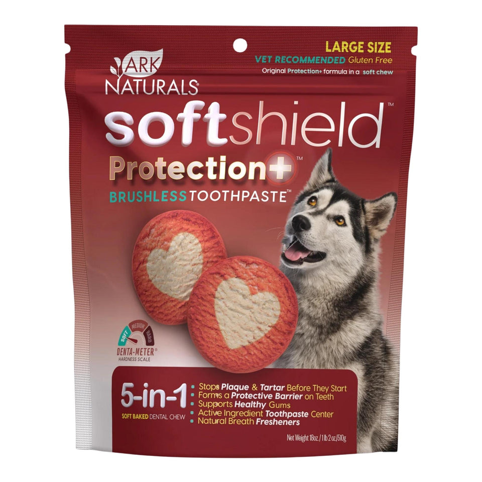 Ark Naturals Dog Soft Shield Protection+ Brushless Toothpaste Large, 18 oz