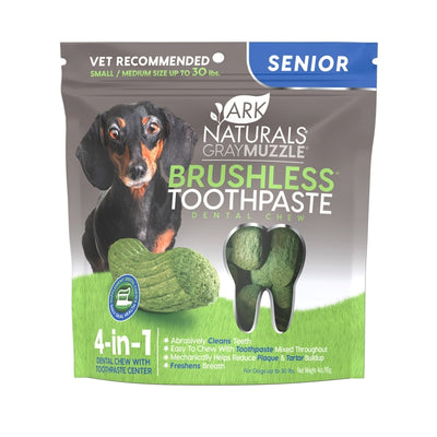 Ark Naturals Gray Muzzle Brushless Toothpaste Small/Medium, 4.1 oz