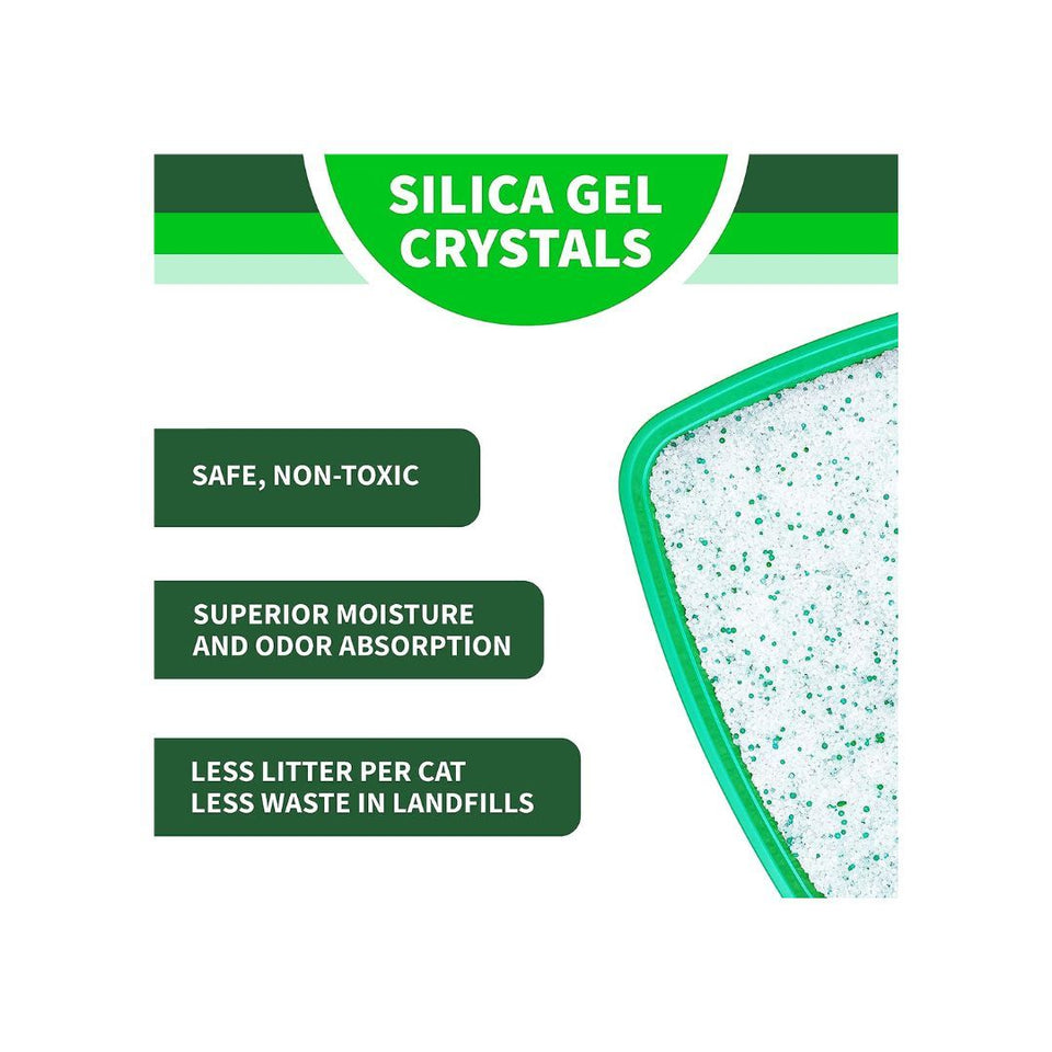 Ultra Pet Litter Pearls Crystal Clear Silica Gel Cat Litter - 7 lb