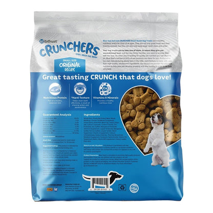 Blue Seal Entrust Crunchers Small Batch Dog Treats Original Small - 3.5Lbs. - Pets Perfect
