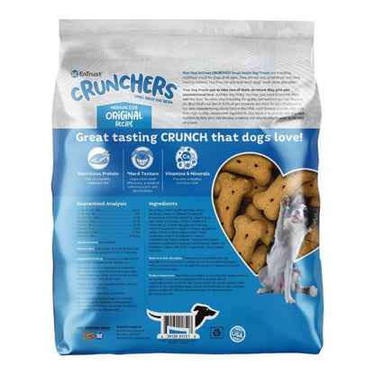 Blue Seal Entrust Crunchers Small Batch Dog Treats Original Medium - 3.5Lbs. - Pets Perfect