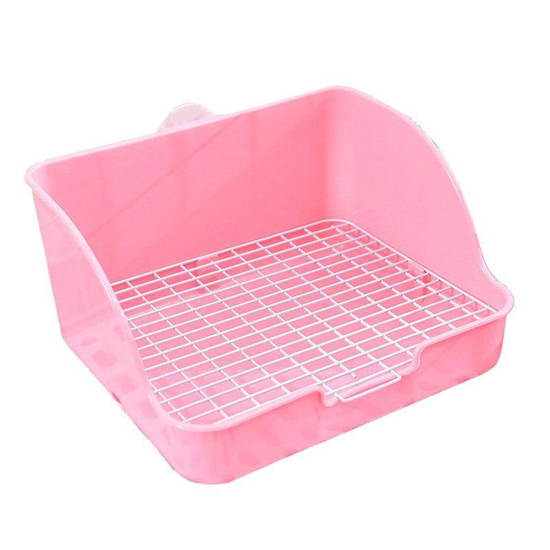 Large Heightened Square Plastic Pet Toilet - Pets Perfect