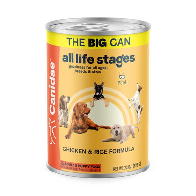 CANIDAE All Life Stages Canned Dog Food Chicken & Rice, 12 ct, 22 oz