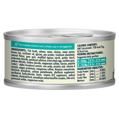 CANIDAE Balanced Bowl Canned Cat Food Salmon Sweet Potato, 24ea/3 oz - Pets Perfect