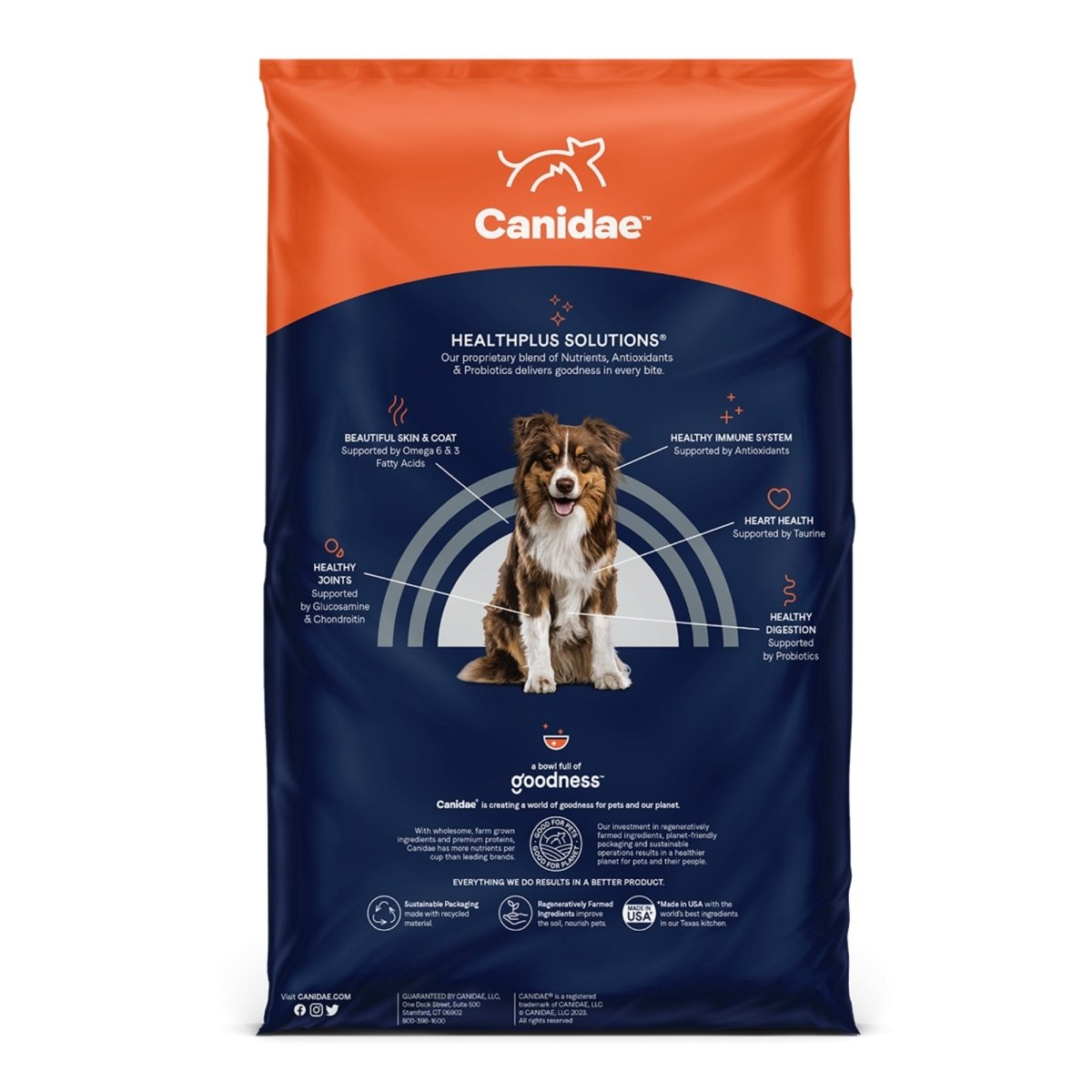 CANIDAE PURE Grain - Free Duck Dry Dog Food - Limited Ingredient, 4 lb - Pets Perfect