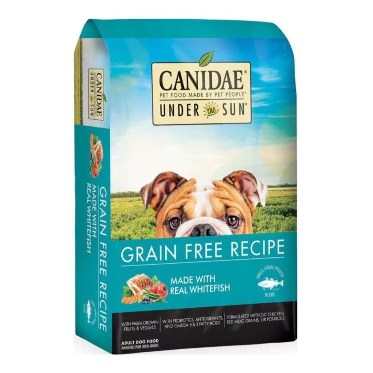 CANIDAE Under The Sun GrainFree Dry Dog Food Whitefish, 1ea/23.5 lb - Pets Perfect