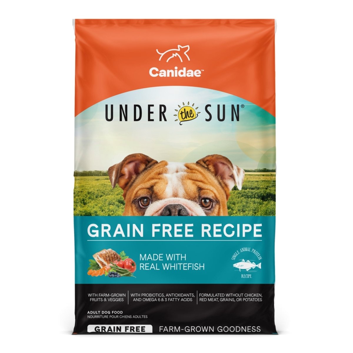 CANIDAE Under The Sun GrainFree Dry Dog Food Whitefish, 1ea/23.5 lb - Pets Perfect