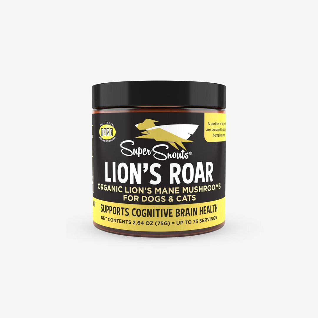 Super Snouts Dog Cat Lions Roar Mushrooms 75 g