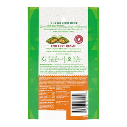 Greenies Feline SmartBites Skin Fur Crunchy Soft Adult Cat Treats Chicken, 1ea/2.1 oz - Pets Perfect