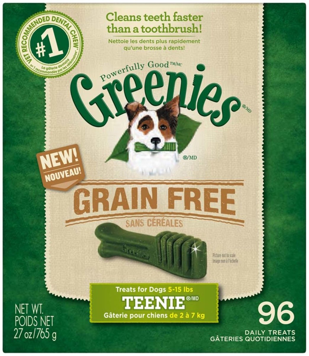 Greenies Grain Free Dog Dental Treats Teenie Original 1ea/27 oz, 96 ct - Pets Perfect