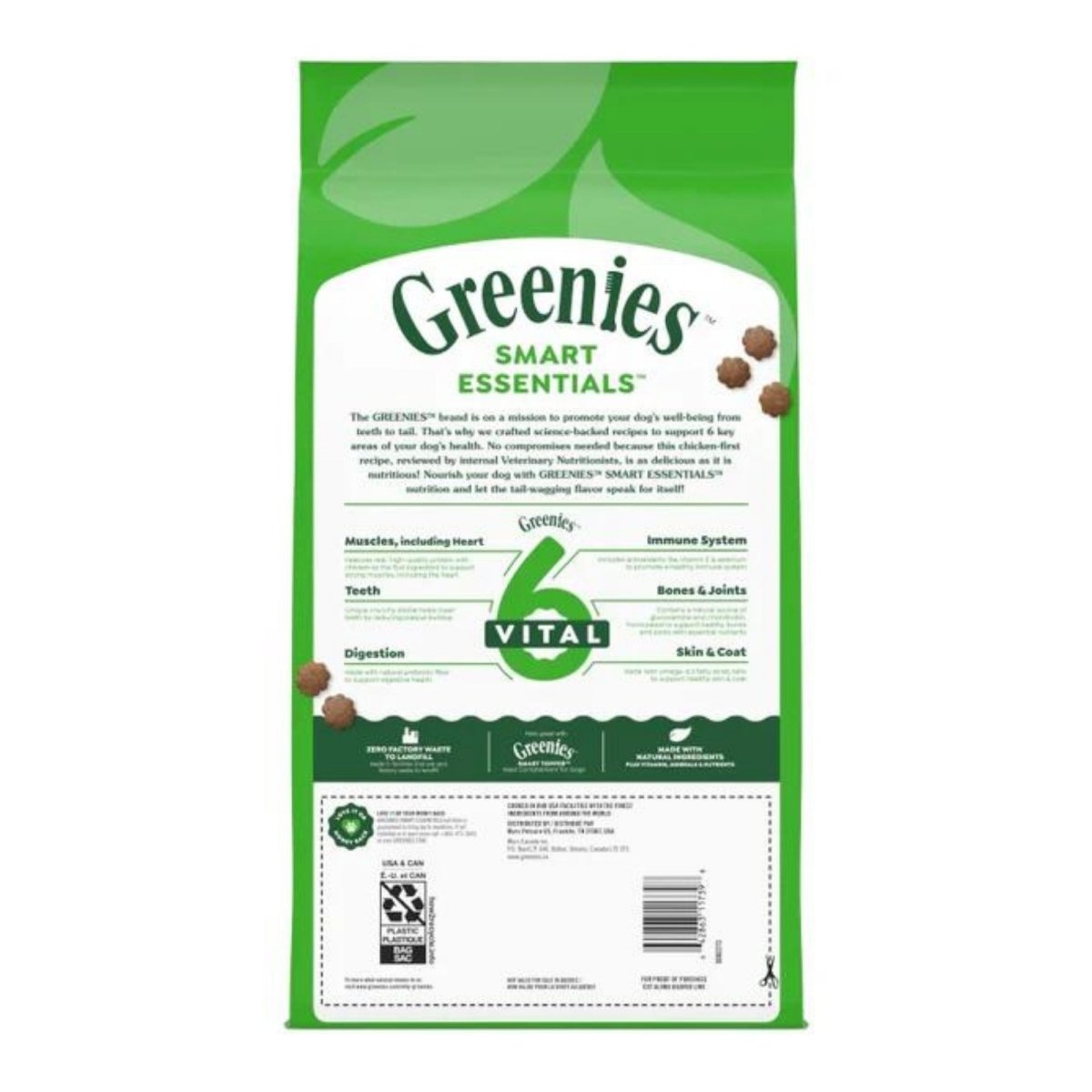 Greenies Smart Essentials Adult Dry Dog Food Chicken & Rice, 1ea/6 lb - Pets Perfect