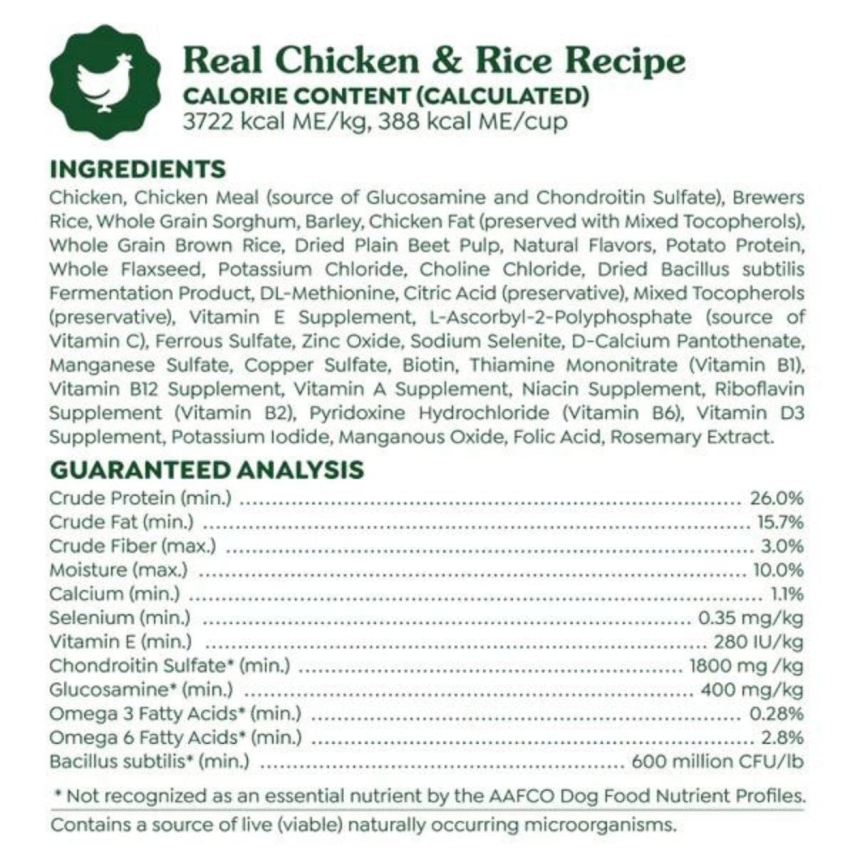 Greenies Smart Essentials Adult Dry Dog Food Chicken & Rice, 1ea/6 lb - Pets Perfect