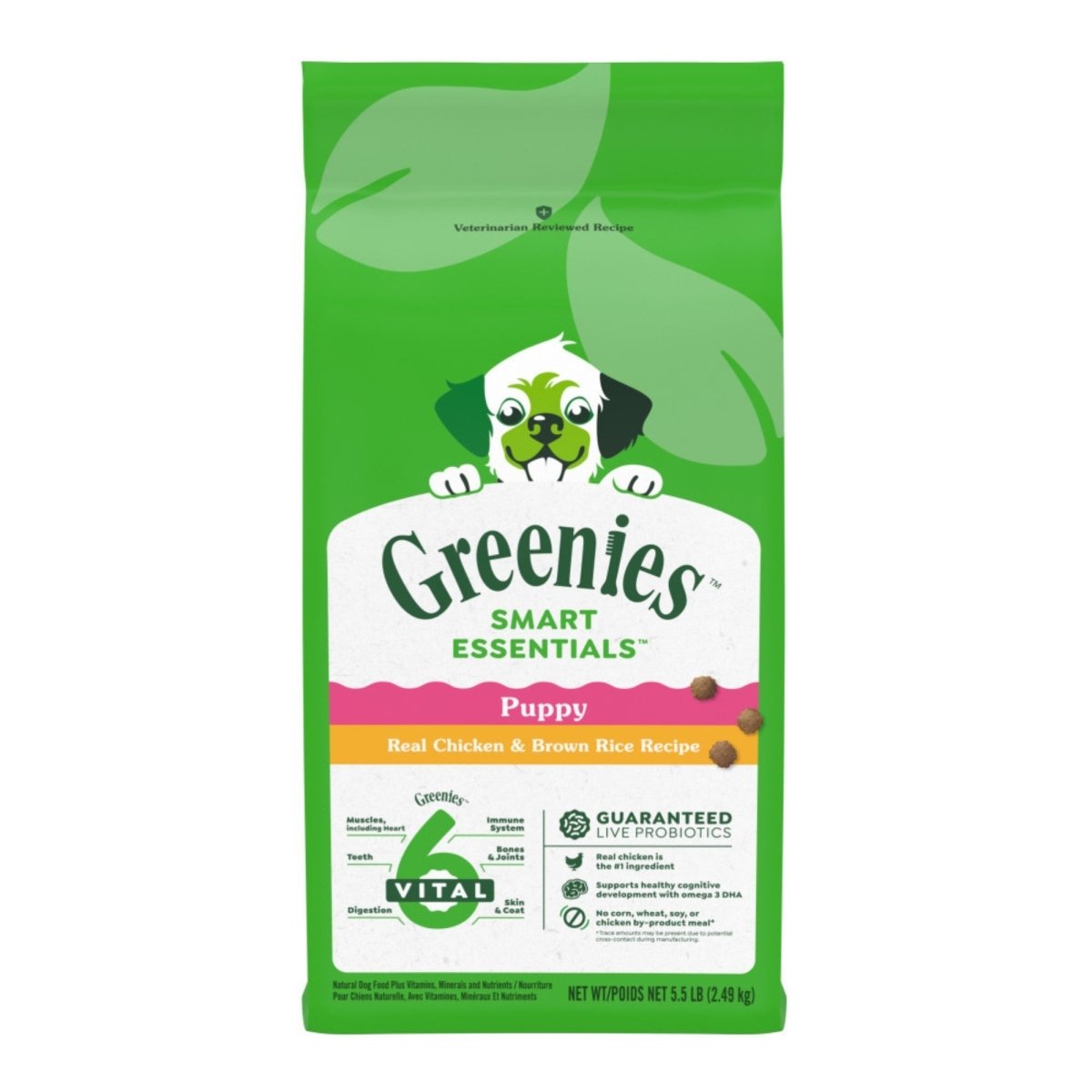 Greenies Smart Essentials Puppy High Protein Dry Dog Food Chicken, 1ea/5.5 lb - Pets Perfect