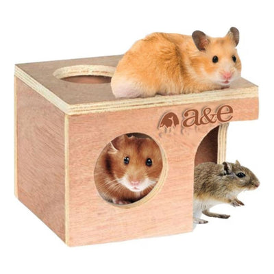 A & E Nibbles Hamster/Gerbil Hut Medium - Small Animal Habitats