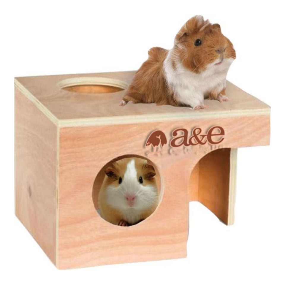 A & E Nibbles Guinea Pig Hut Large - Small Animal Hideout