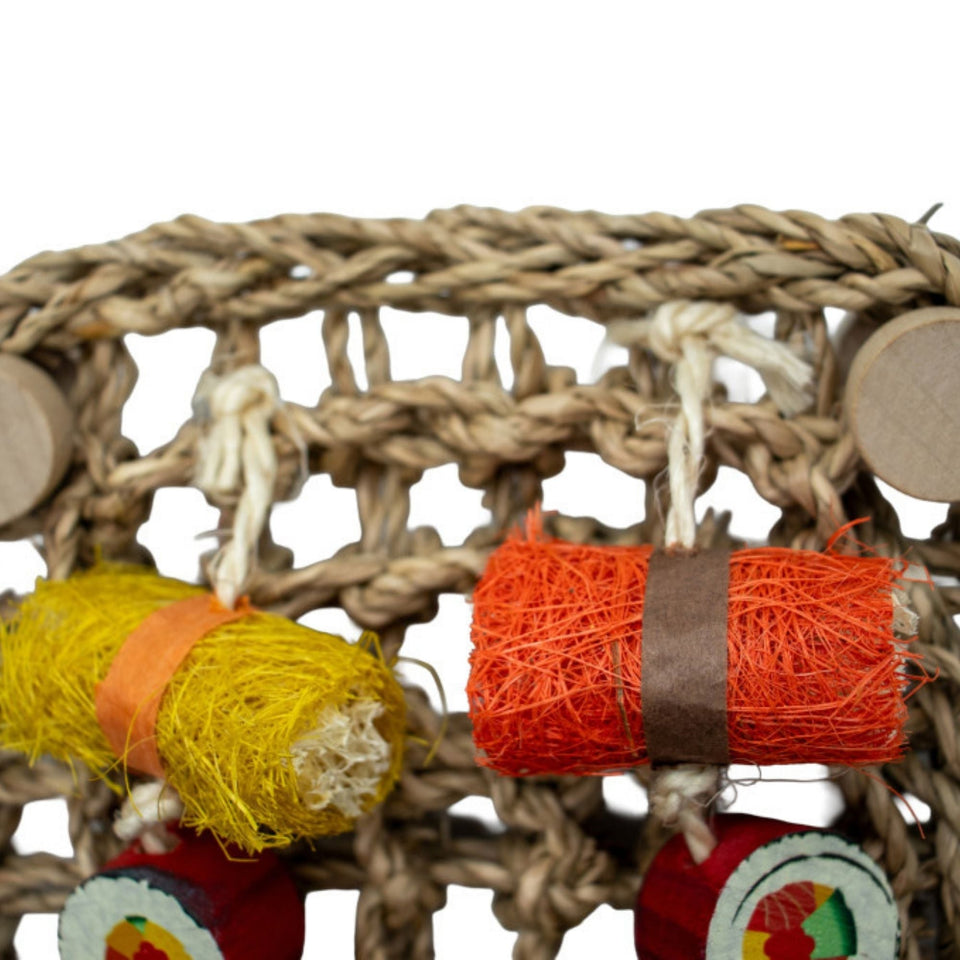 A & E Cages Nibbles Maki Munchies Mat Small Animal Toy 1ea - Small Animal Toys