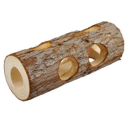 Wooden Hamster Adventure Tube - Pets Perfect