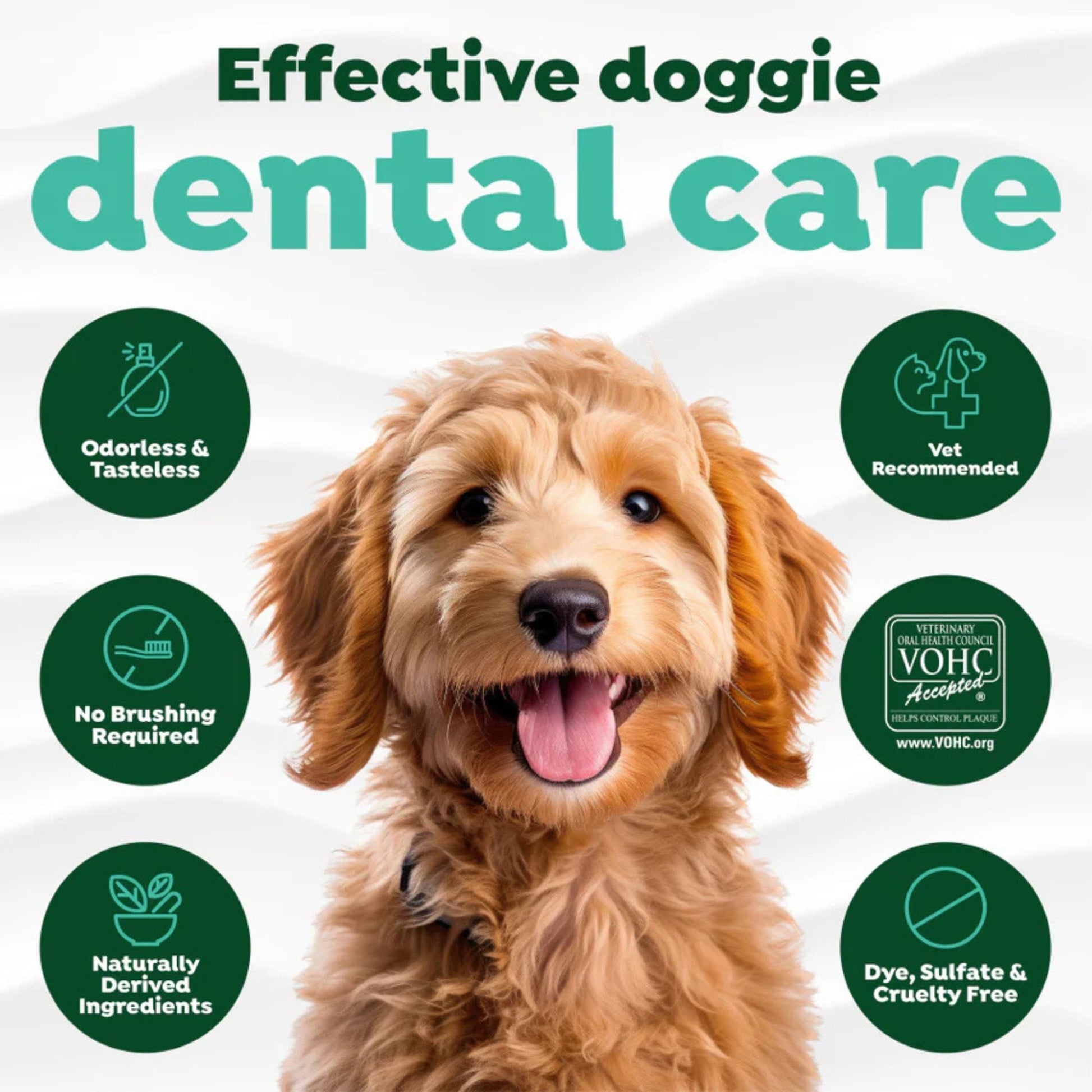 TropiClean Fresh Breath Oral Care Water Additive for Dogs 33.8 fl oz, view 3