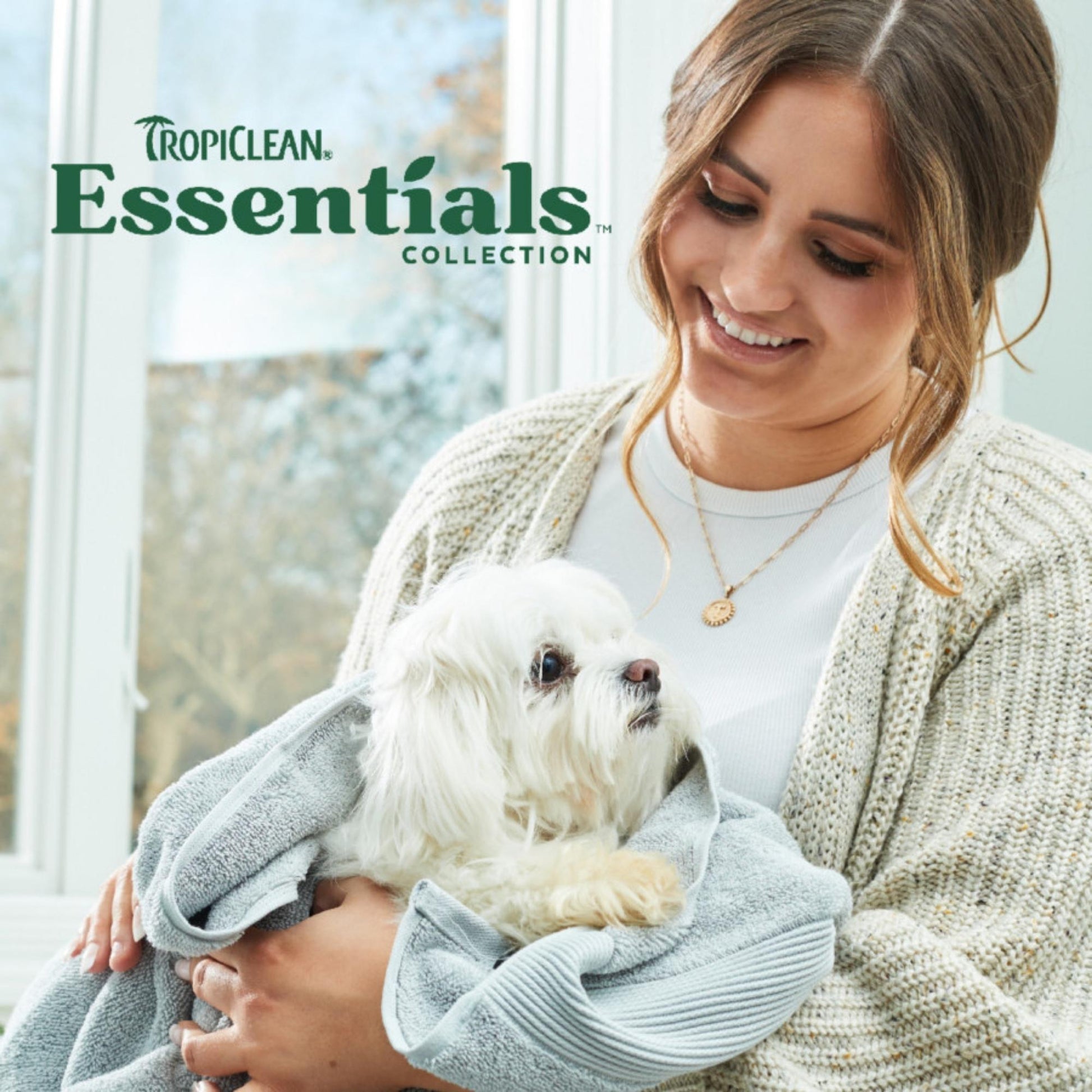 TropiClean Essentials Goat's Milk Pet Shampoo for Dogs, view 3