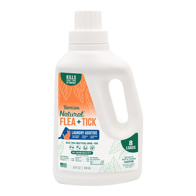 Tropiclean Dog & Cat Natural Flea & Tick Laundry Additive 32oz.