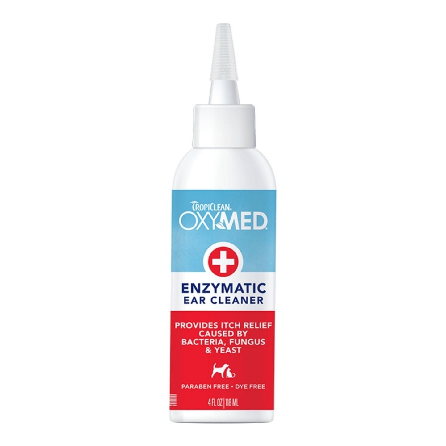 Tropiclean Oxymed Dog & Cat Enzymatic Ear Cleaner 4 oz