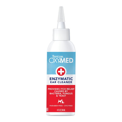 Tropiclean Oxymed Dog & Cat Enzymatic Ear Cleaner 4oz.