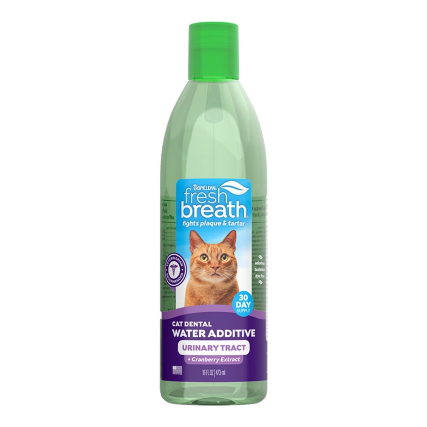 Fresh Breath By Tropiclean Cat Dental Water Additive + Urinary Tract