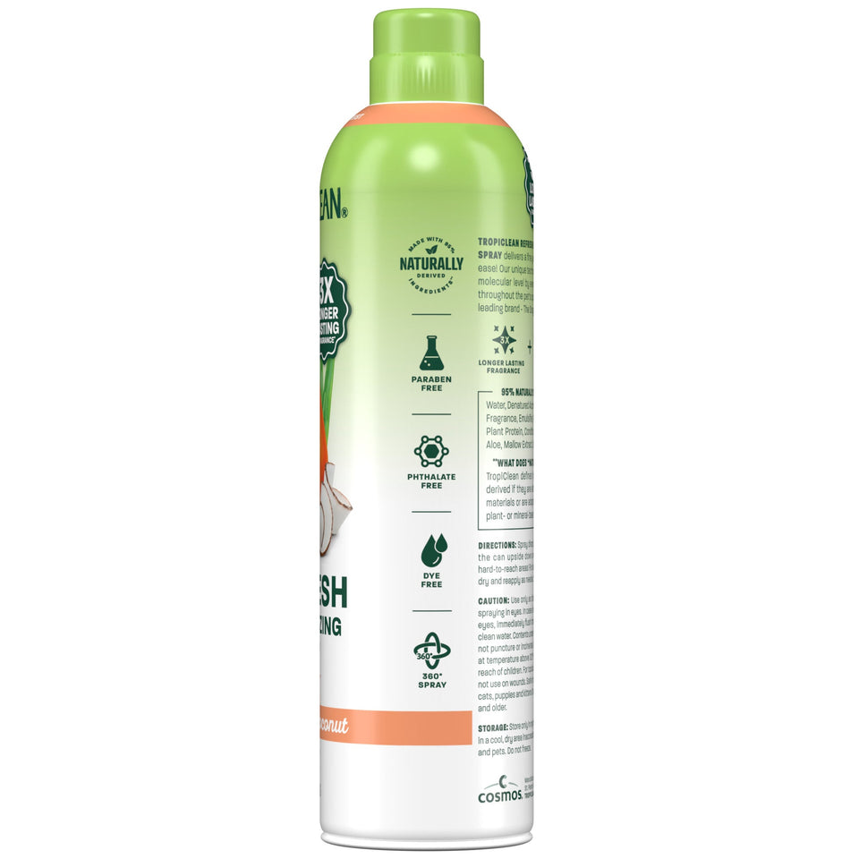 Tropiclean Dog Deodorizing Spray Papaya 10oz.