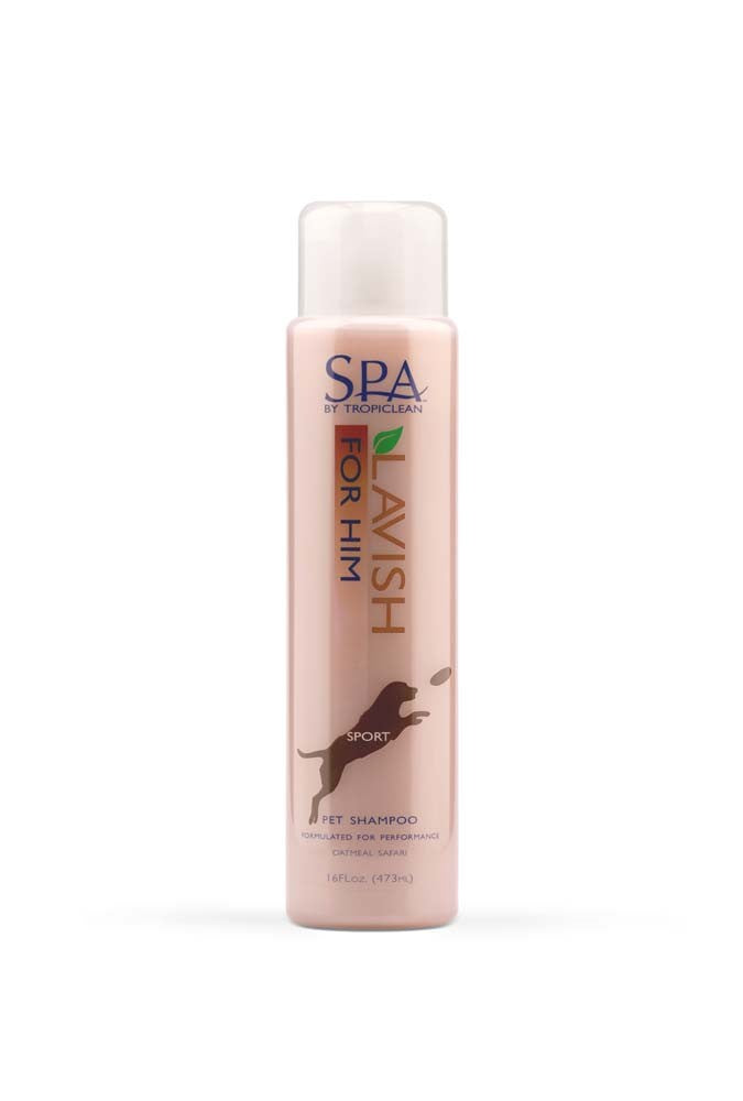 TropiClean For Him Pet Shampoo for Pets 16 fl oz