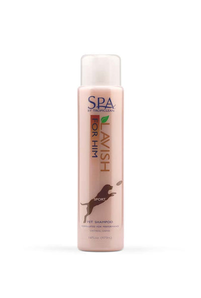 TropiClean For Him Pet Shampoo for Pets 16 fl oz