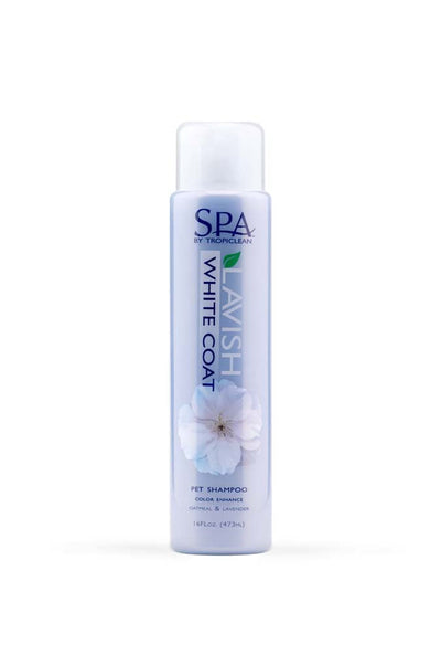 TropiClean White Coat Pet Shampoo for Pets 16 fl oz