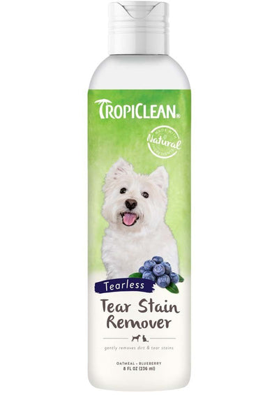 TropiClean Tear Stain Remover for Pets, 8 oz. Bottle