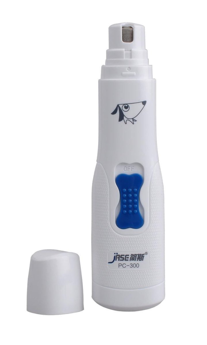 Dog Hugs Cat QuietPaws Ultra - Quiet Pet Nail Grinder - Professional Stress - Free Nail Trimmer for Dogs - Pets Perfect