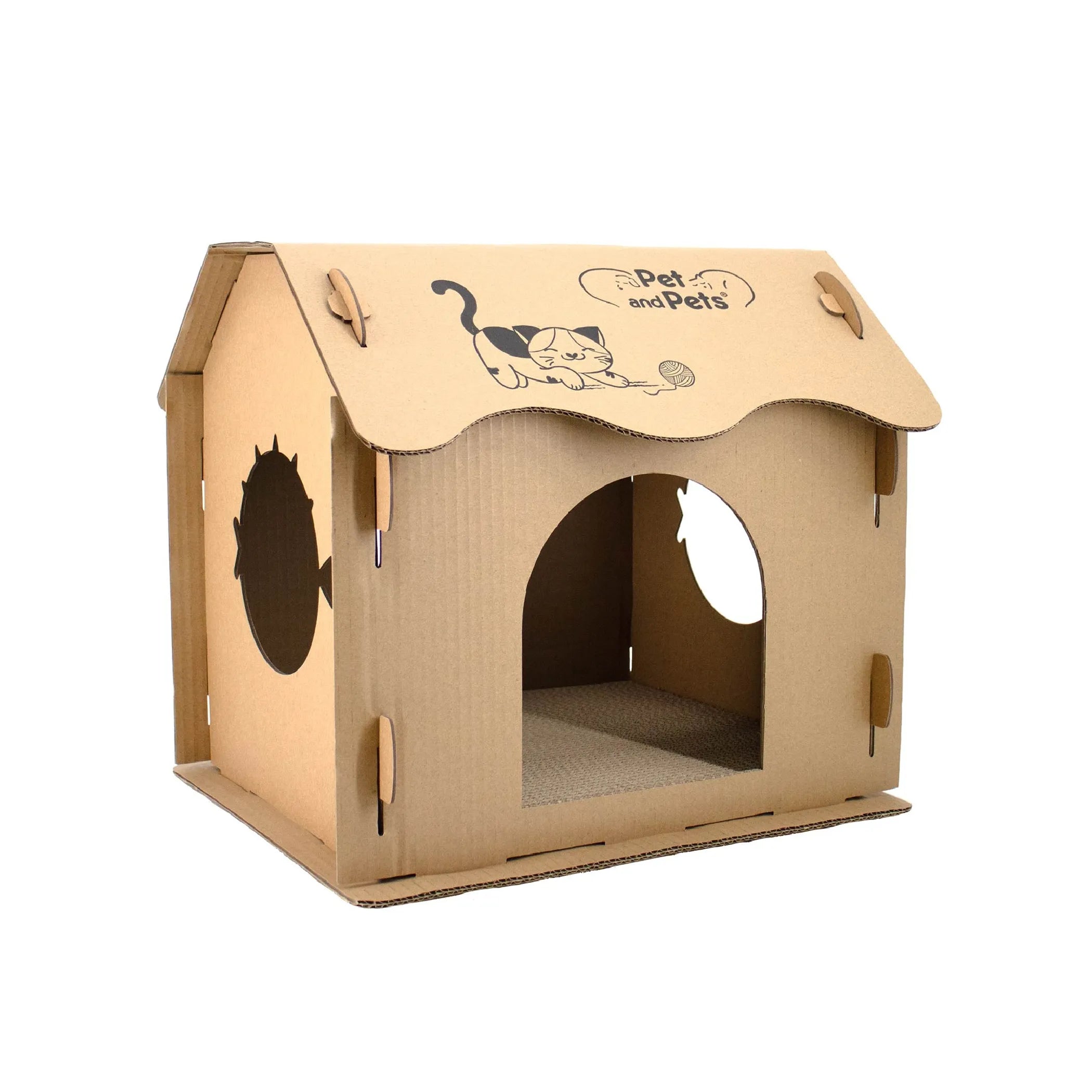 Scratch Pad Cat House