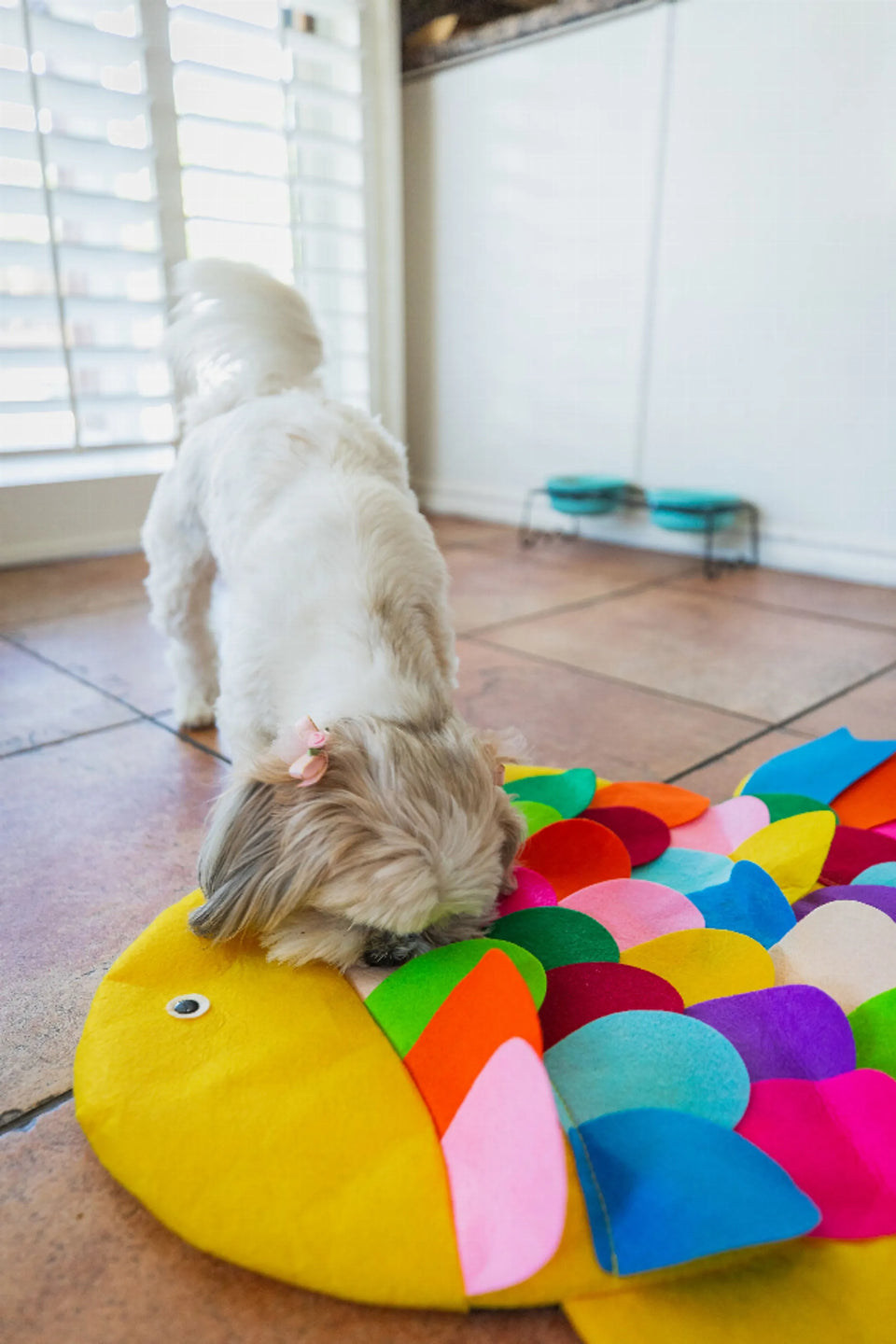 Snuffle Mat Puzzle Pad for Dogs - Interact. Feeding & Foraging, view 2