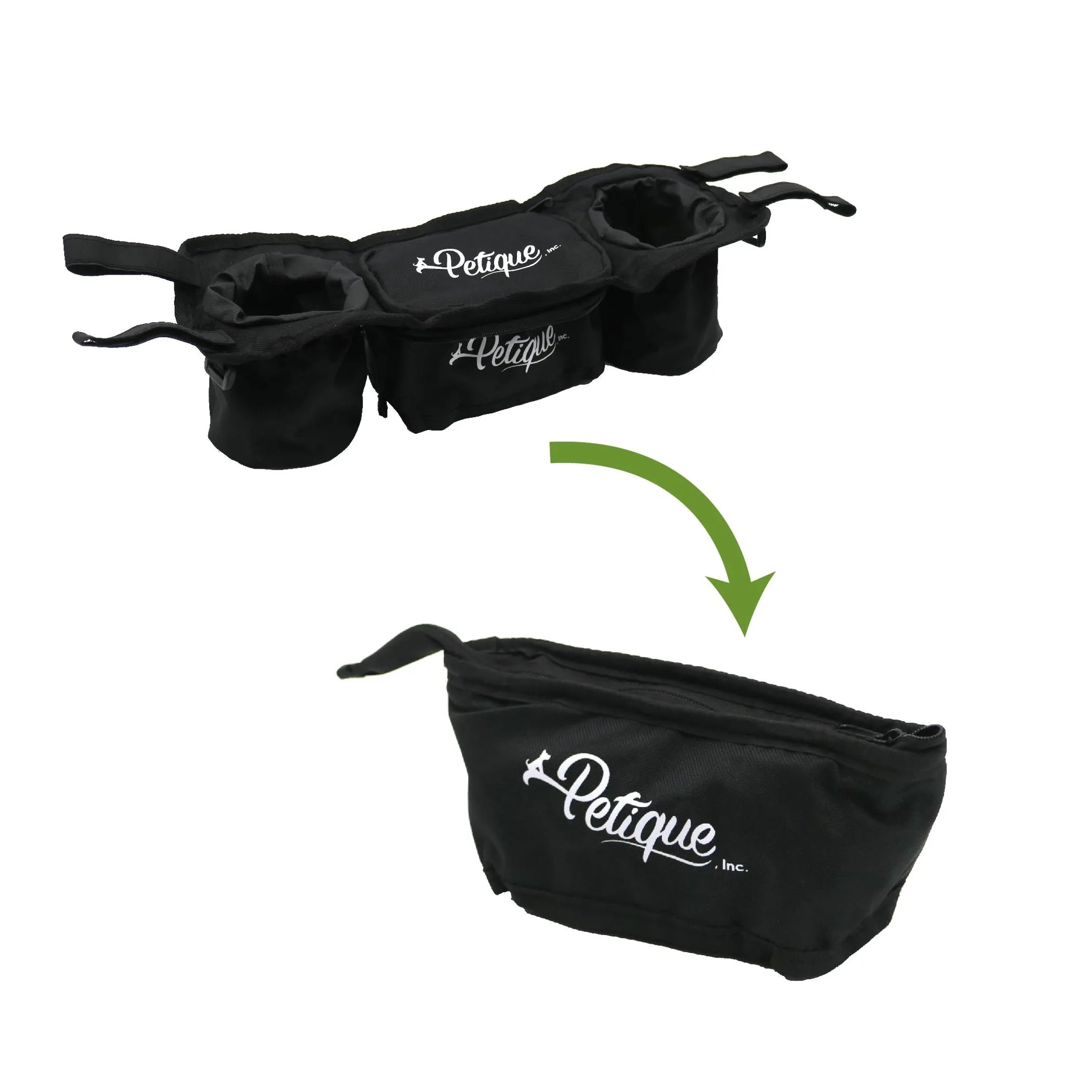 Portable Stroller Organizer w/ Cup Holder Tray