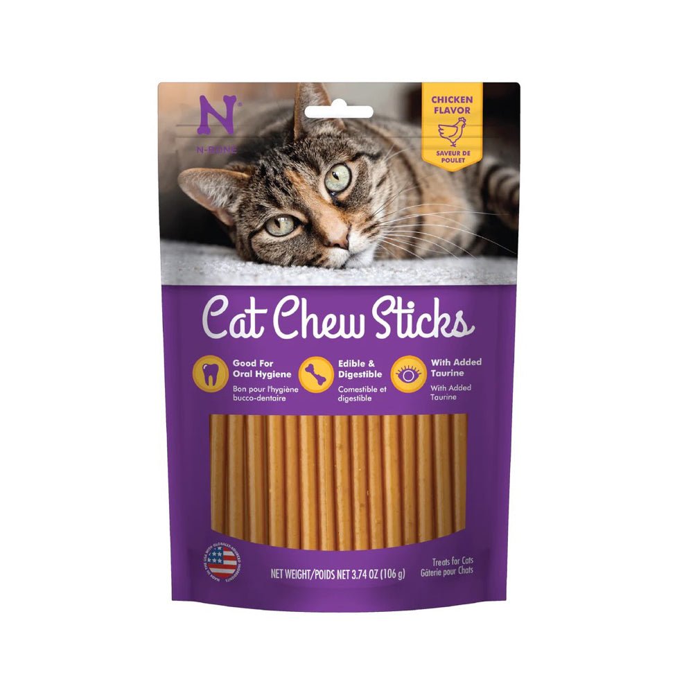 N - Bone Cat Chew Sticks Chicken 1ea/3.74 oz - Pets Perfect