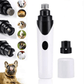 Dog Hugs Cat Electric Pet Nail Grinder Pencil Sharpener Style - USB Rechargeable Nail Trimmer - Pets Perfect