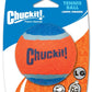 Chuckit! Tennis Ball Dog Toy Shrink Sleeve Blue/Orange 1ea/LG, 1 pk - Pets Perfect