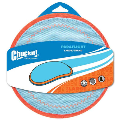 Chuckit! Paraflight Dog Toy Blue/Orange Large