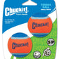 Chuckit! Tennis Ball Dog Toy Shrink Sleeve Blue/Orange 1ea/SM, 2 pk - Pets Perfect