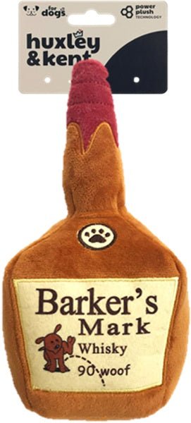 H&K Power Plush Dog Barker's Mark Large Squeak Crinkle - Pets Perfect