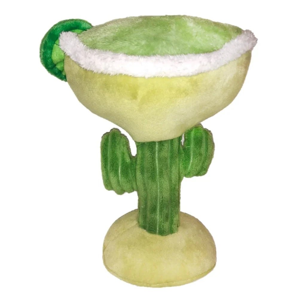 H&K Power Plush Dog Margarita Loco Small Squeak Crinkle - Pets Perfect